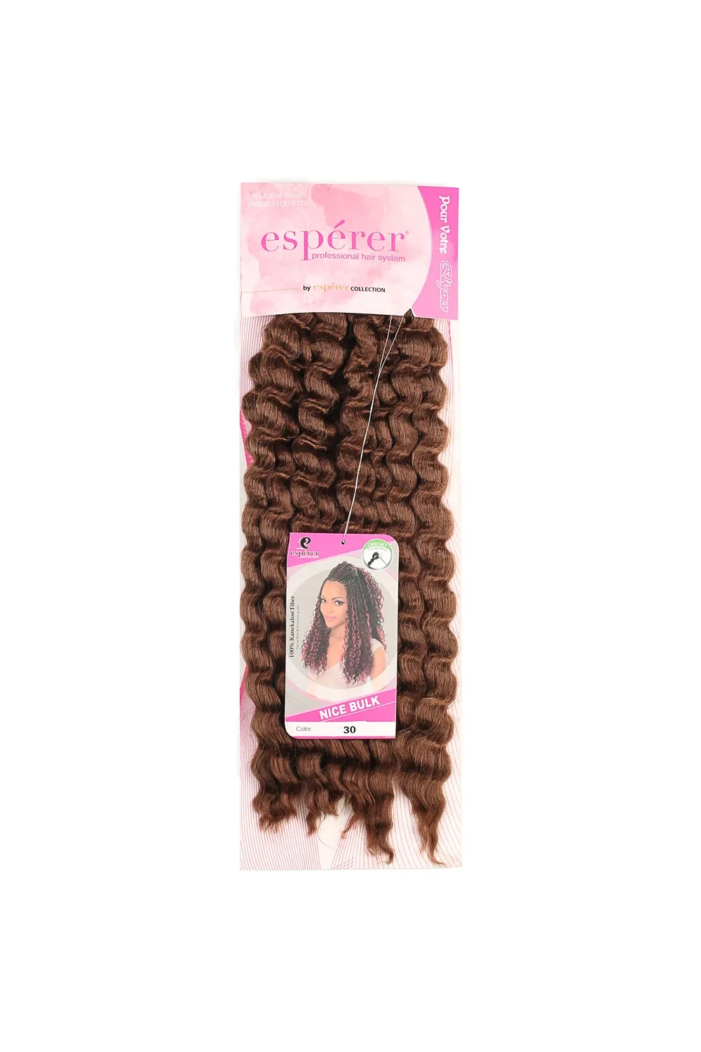 Nice Bulk Afro Su Dalgası Saç - Bakır