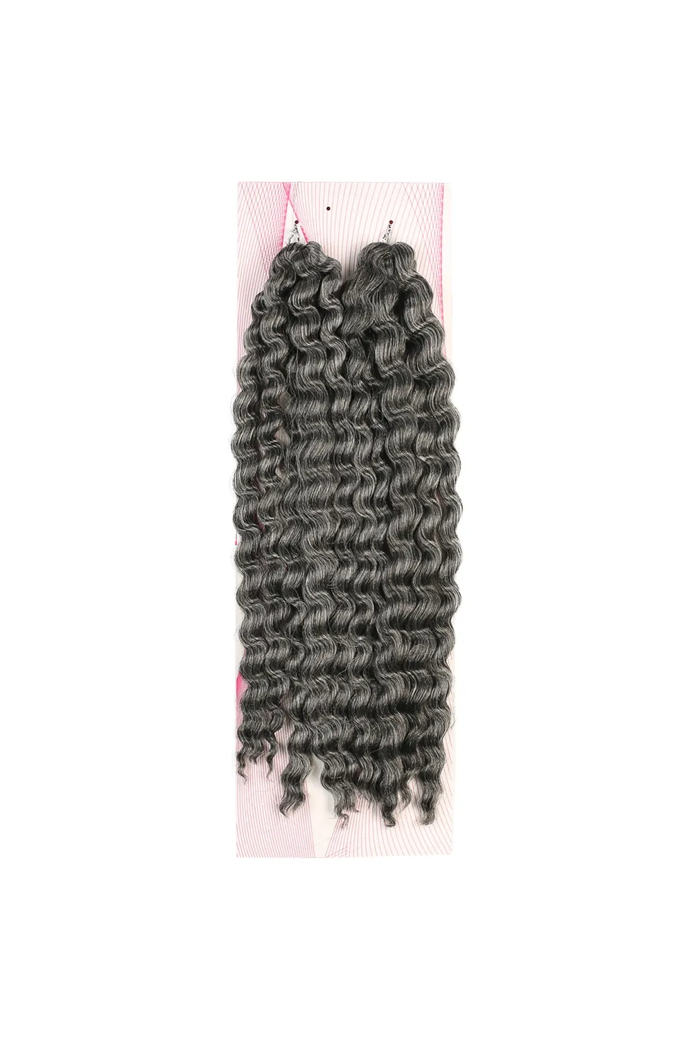 Nice Bulk Afro Su Dalgası Saç - Gri