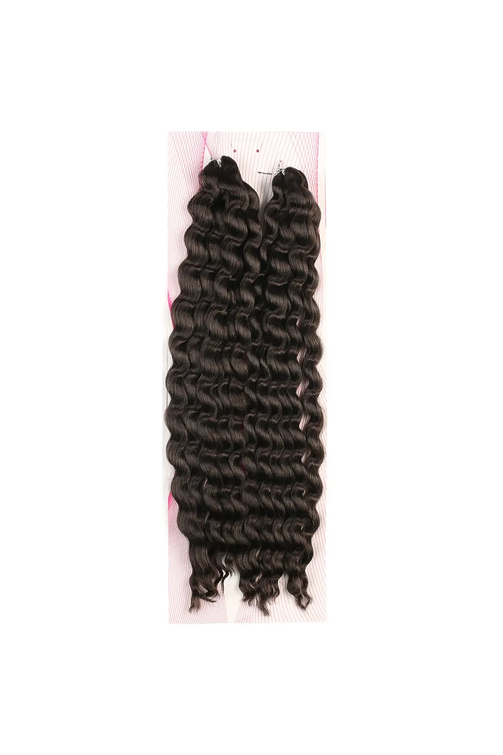 Nice Bulk Afro Su Dalgası Saç - Kahverengi