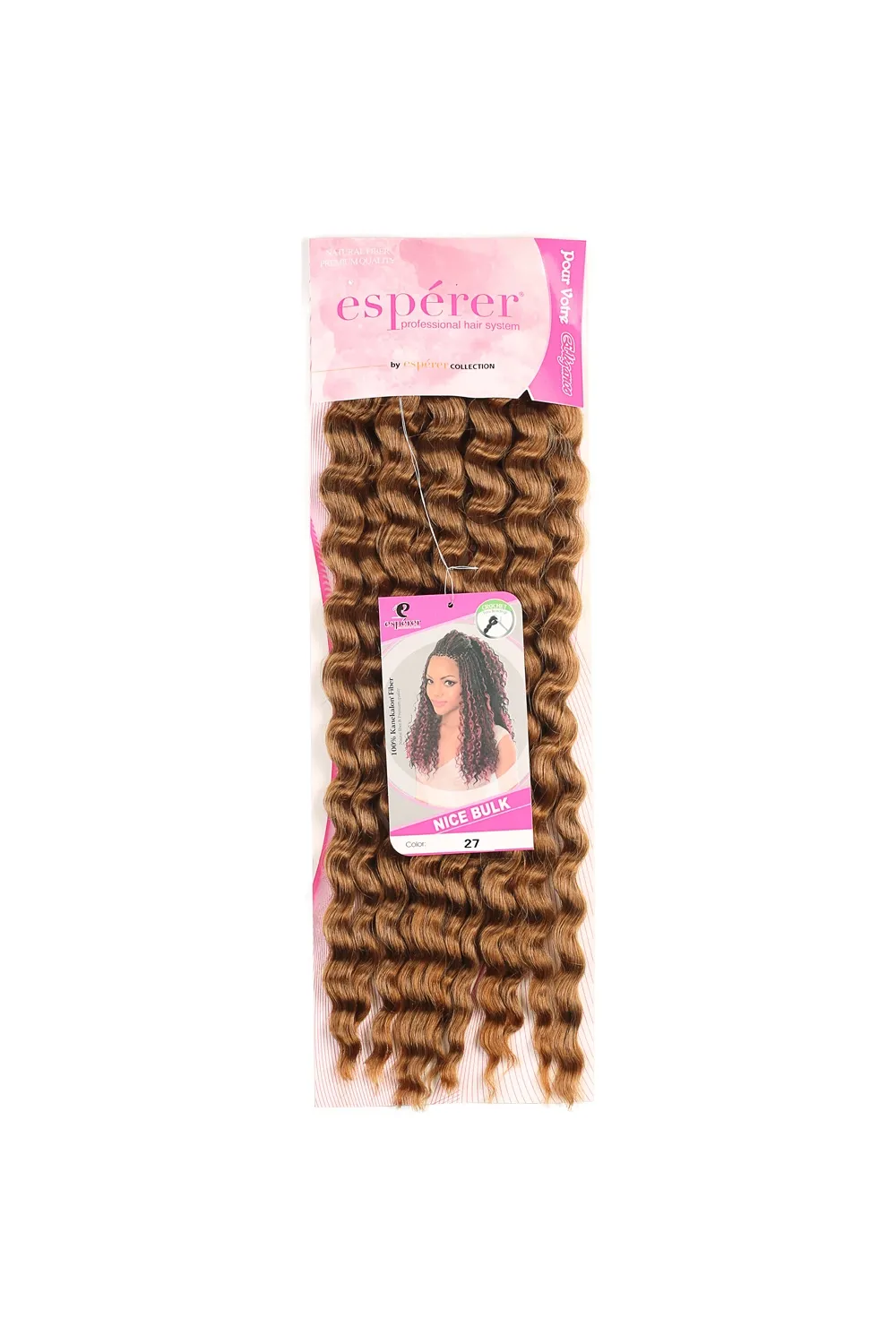 Nice Bulk Afro Su Dalgası Saç - Karamel