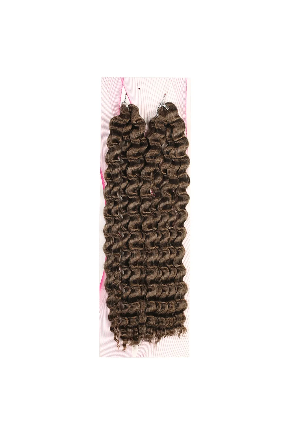 Nice Bulk Afro Su Dalgası Saç - Koyu Kumral