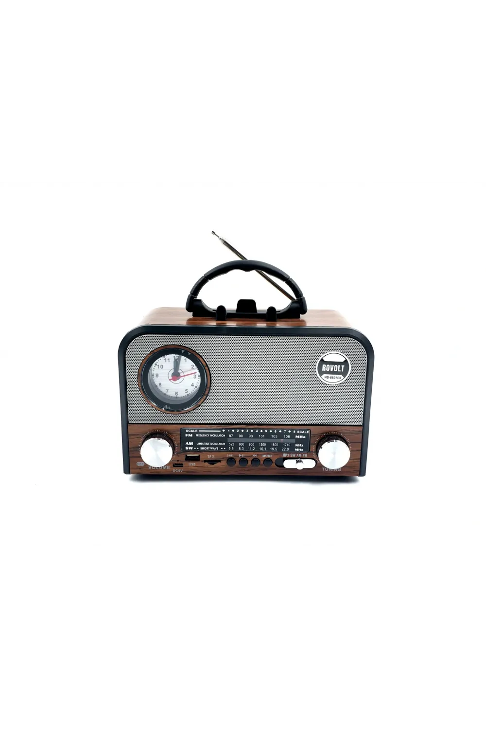 Nns Ns-6697bt Taşınabilir Bluetooth Nostaljik Radyo