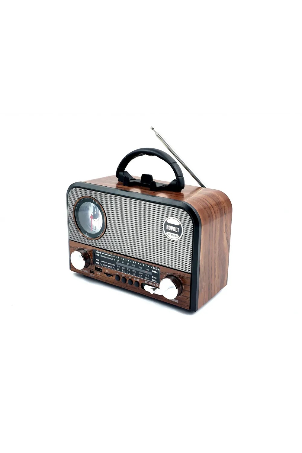 Nns Ns-6697bt Taşınabilir Bluetooth Nostaljik Radyo