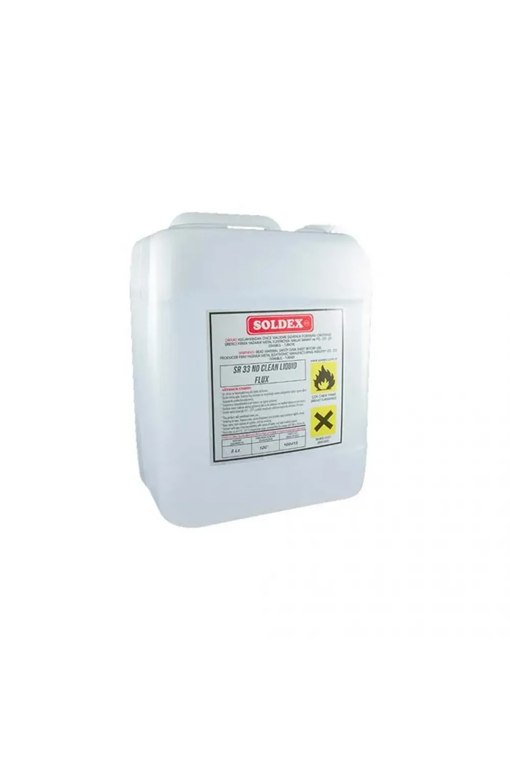 No Clean Flux 5 LT SR33 - Temizleme Gerektirmeyen Lehim Suları