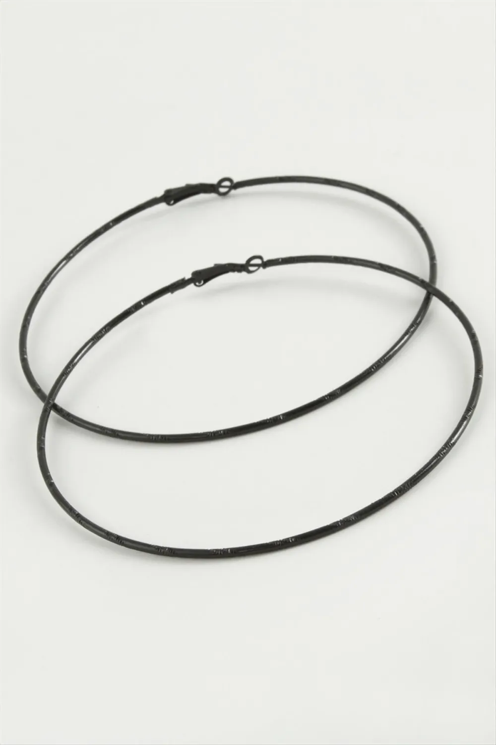 Noktalı Metal Halka Küpe 8-9-10 cm
