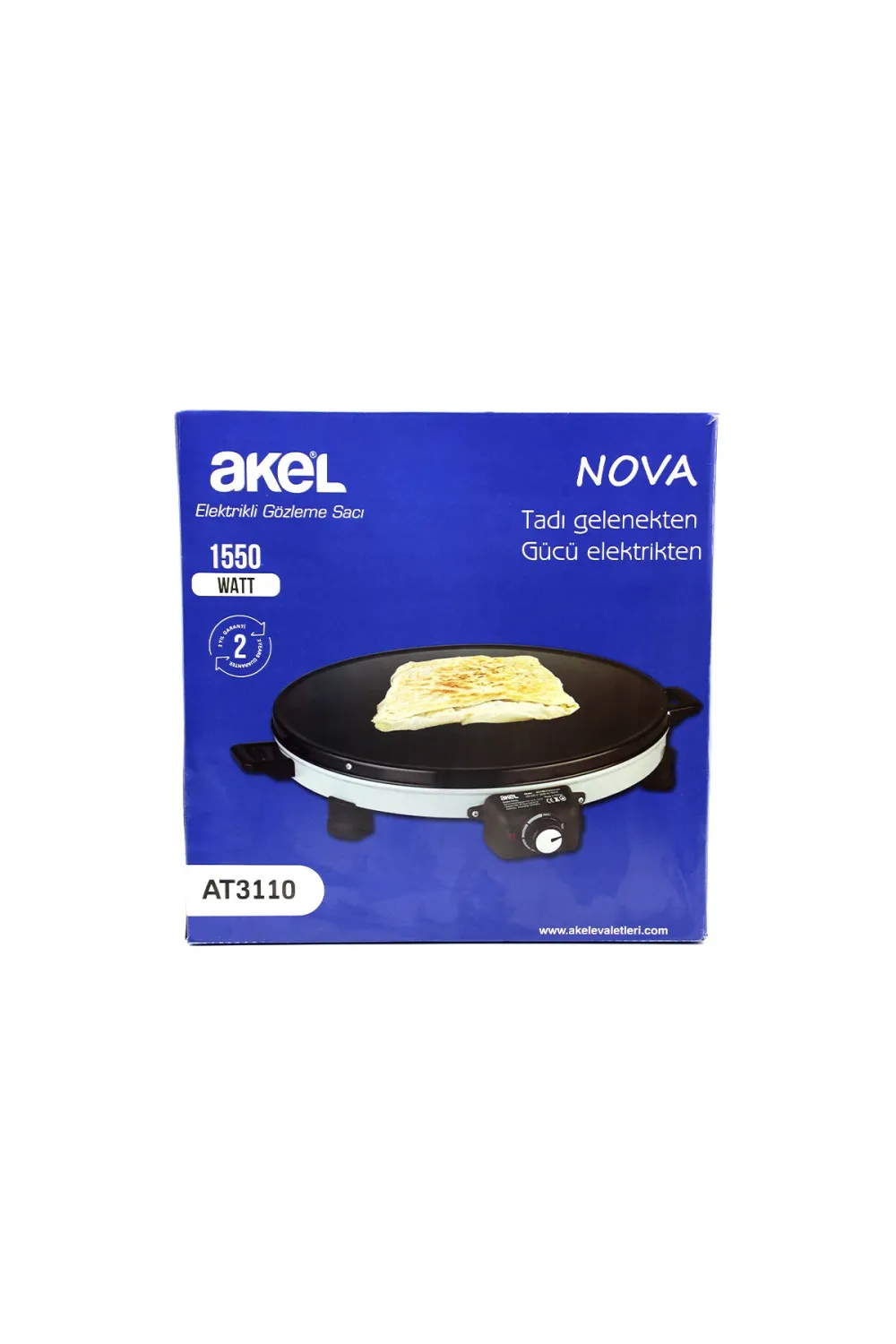 Nova Gözleme Sacı Termostatlı 1550w 48x48x14cm At3110