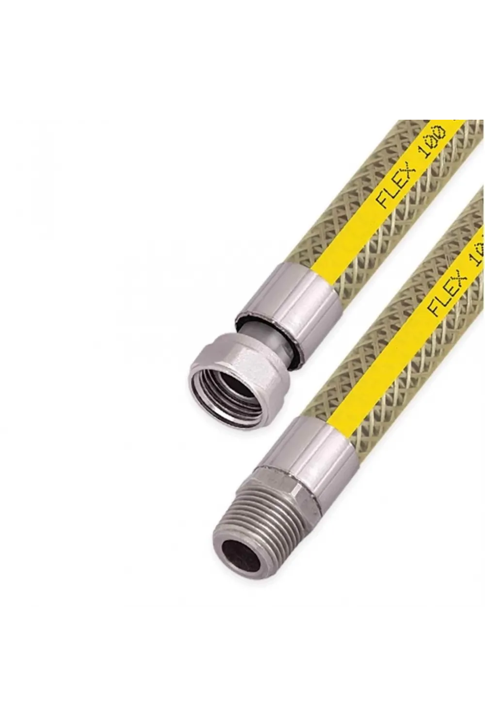 Ocak Fırın Doğalgaz Bağlantı Fleksi Extra Korumalı Hortum 1 Metre