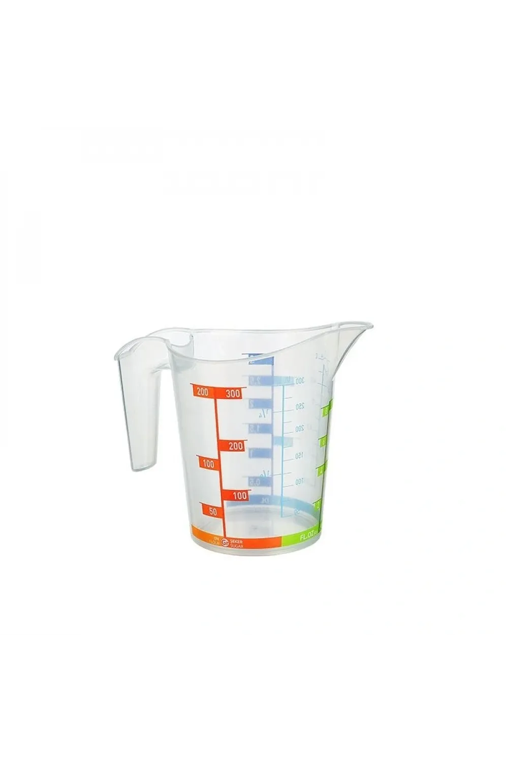 Ölçü Kabı Dereceli Renkli 1000 Ml + 300 Ml Set