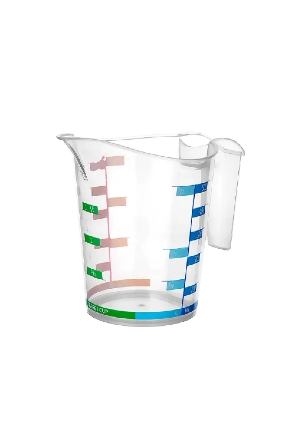 Ölçü Kabı Dereceli Renkli 1000 Ml + 500 Ml Set