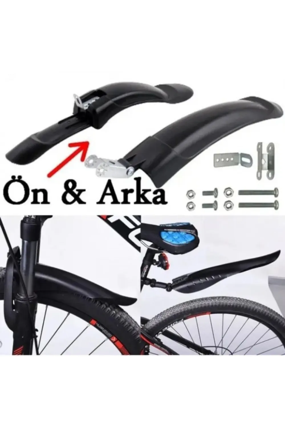 Ön ve Arka Bisiklet Çamurluk Seti