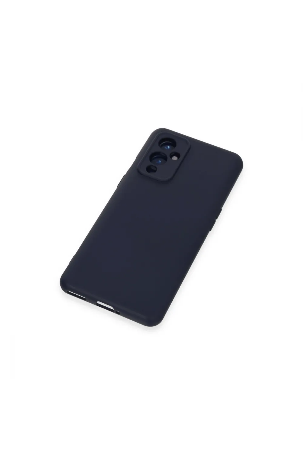 One Plus 9 Kılıf Nano İçi Kadife Silikon - Lacivert