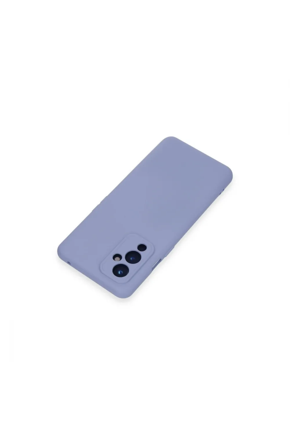 One Plus 9 Kılıf Nano İçi Kadife Silikon - Lila