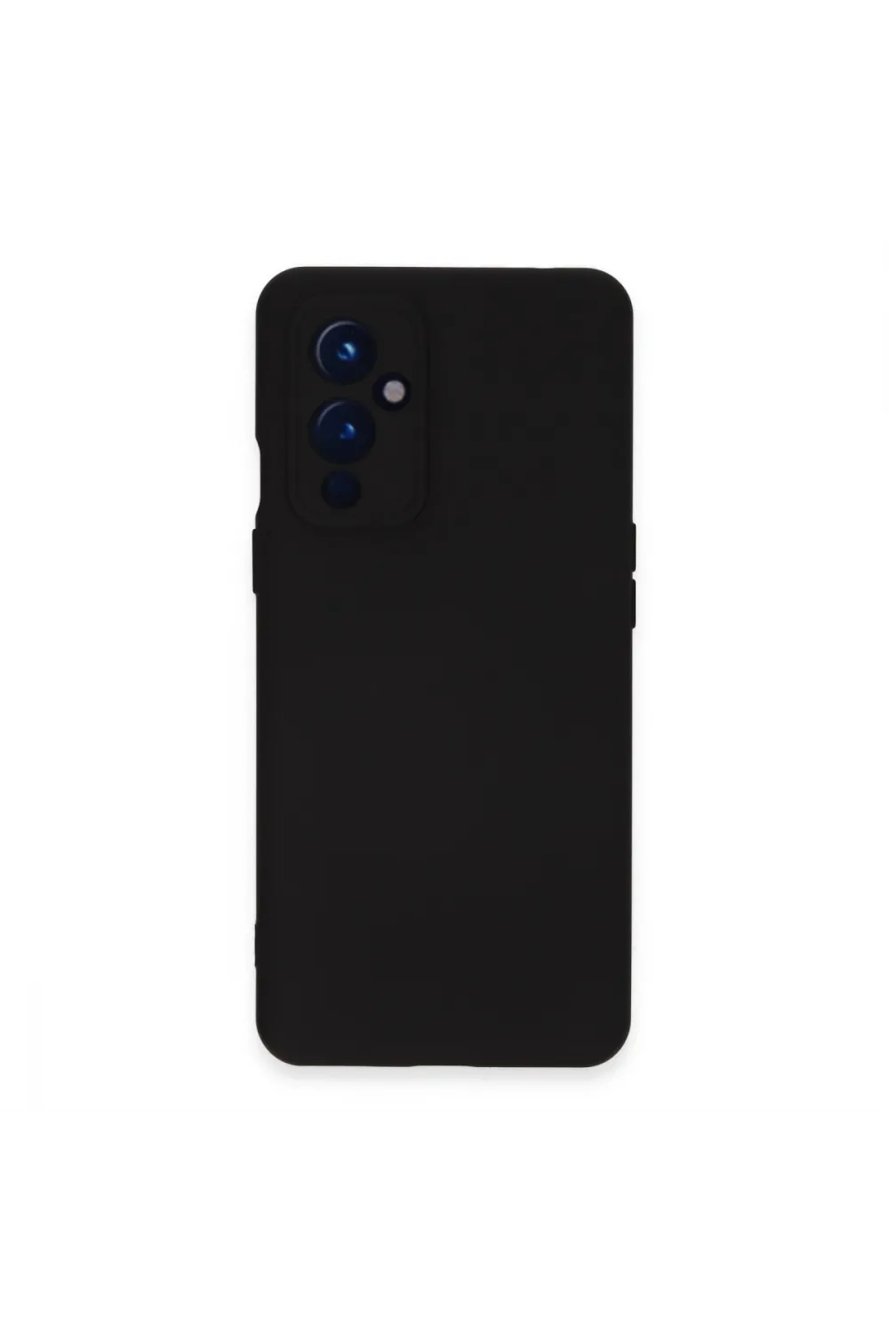 One Plus 9 Kılıf Nano İçi Kadife Silikon - Siyah