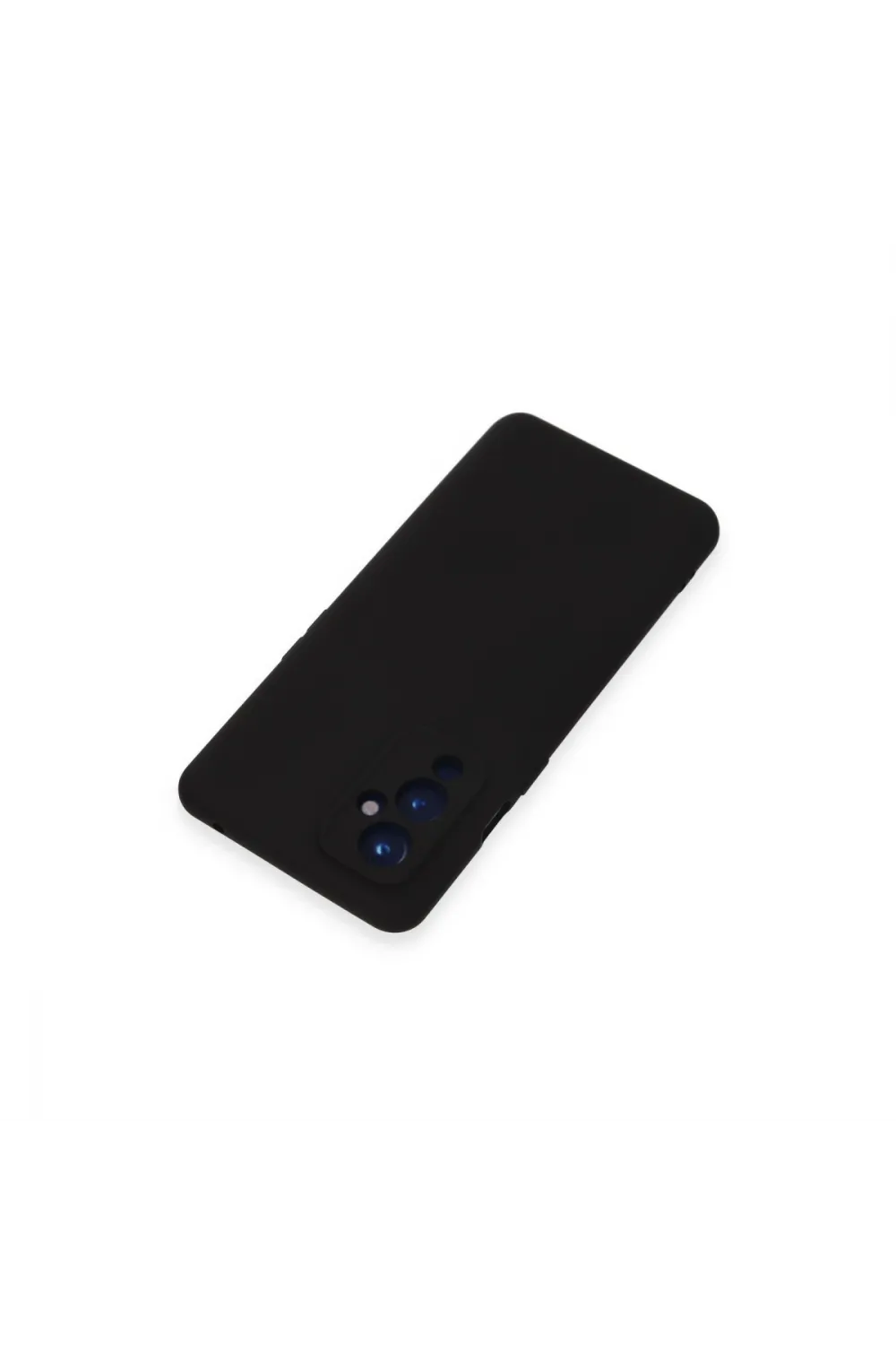 One Plus 9 Kılıf Nano İçi Kadife Silikon - Siyah