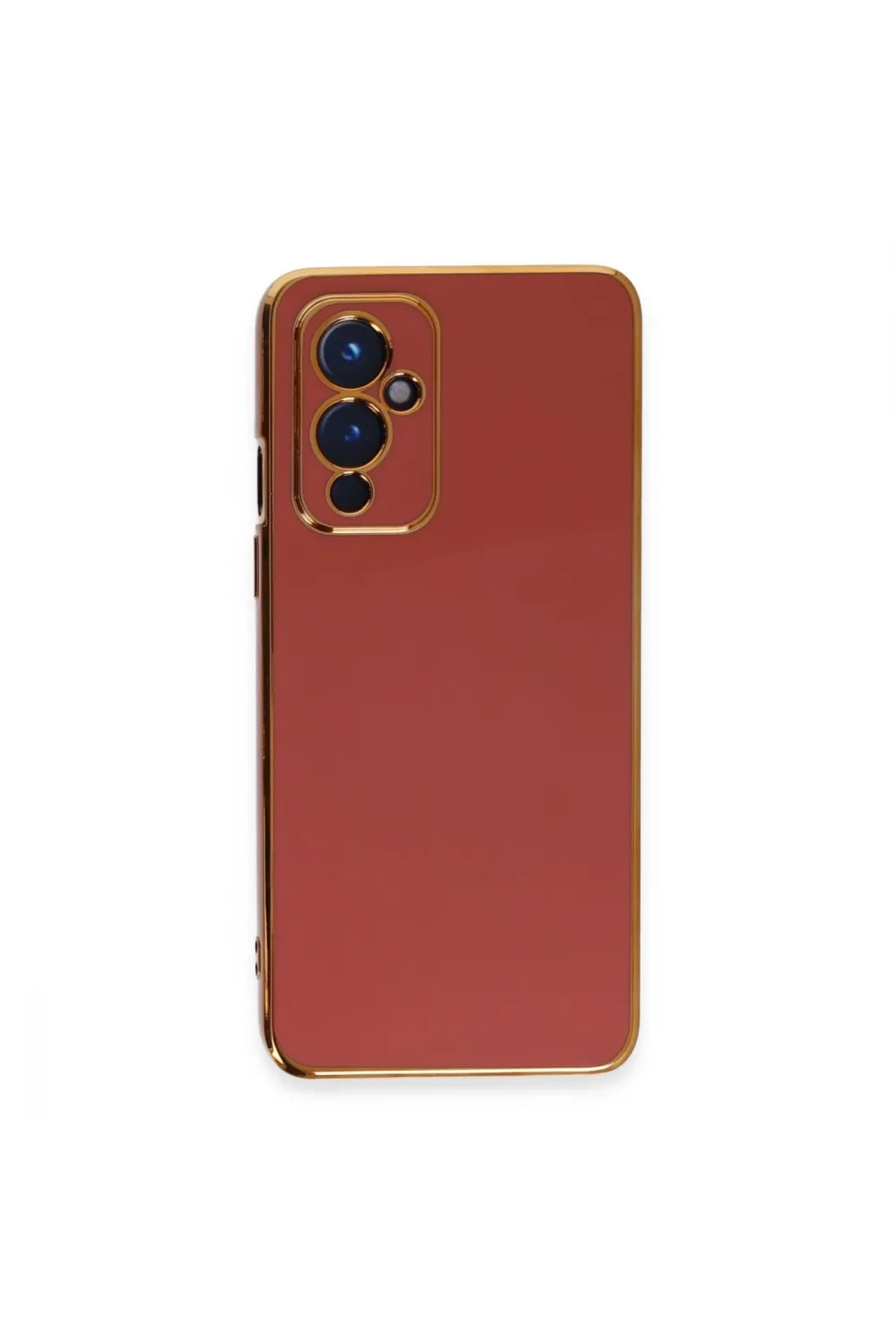 One Plus 9 Kılıf Volet Silikon - Kırmızı