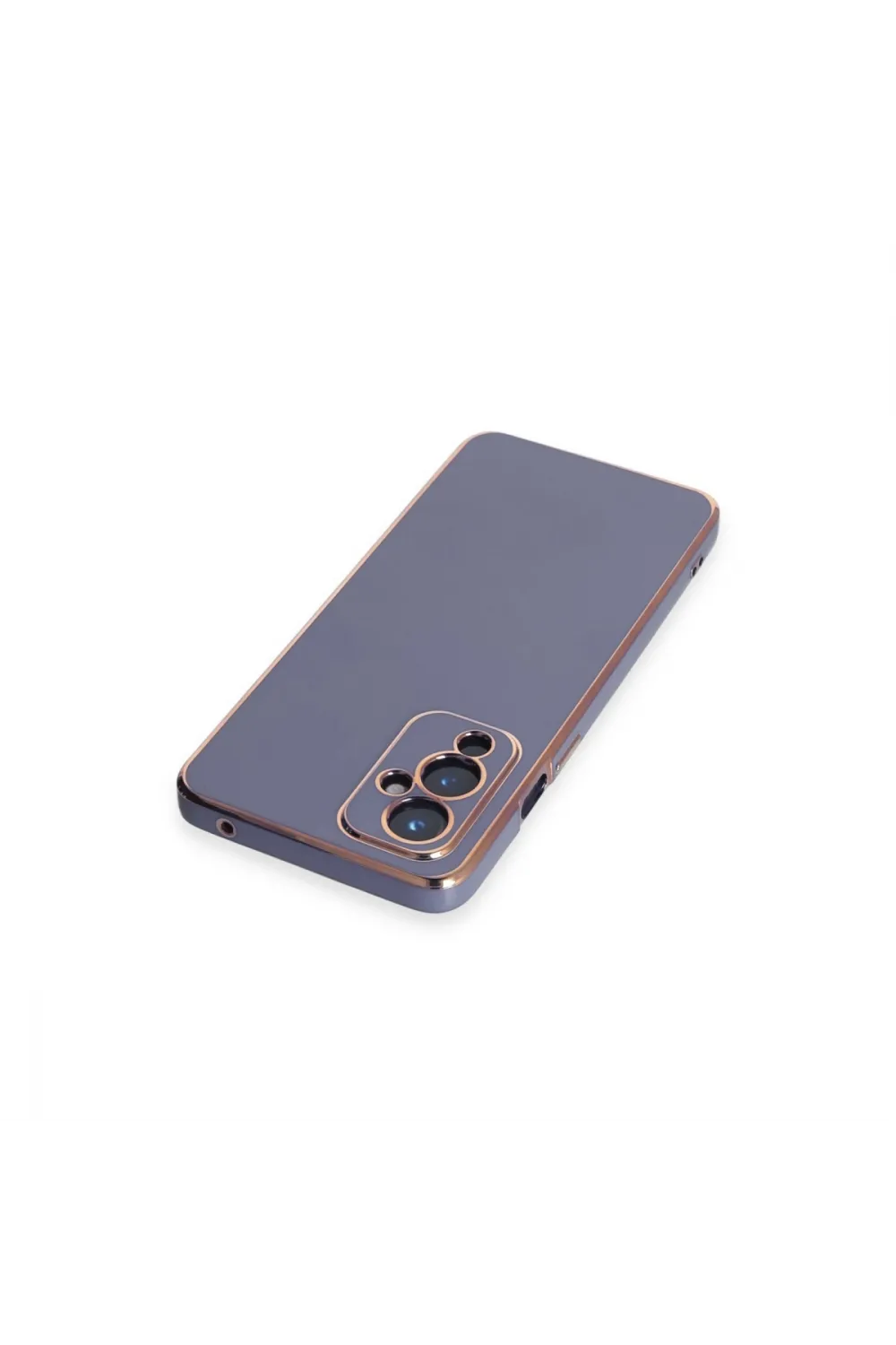 One Plus 9 Kılıf Volet Silikon - Mavi