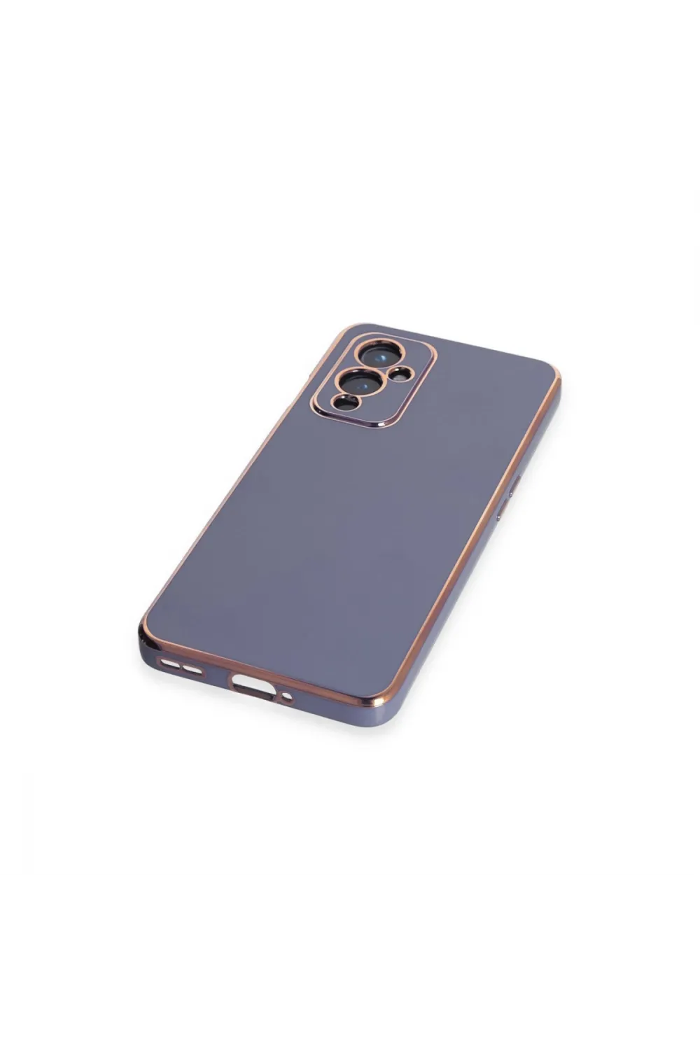One Plus 9 Kılıf Volet Silikon - Mavi