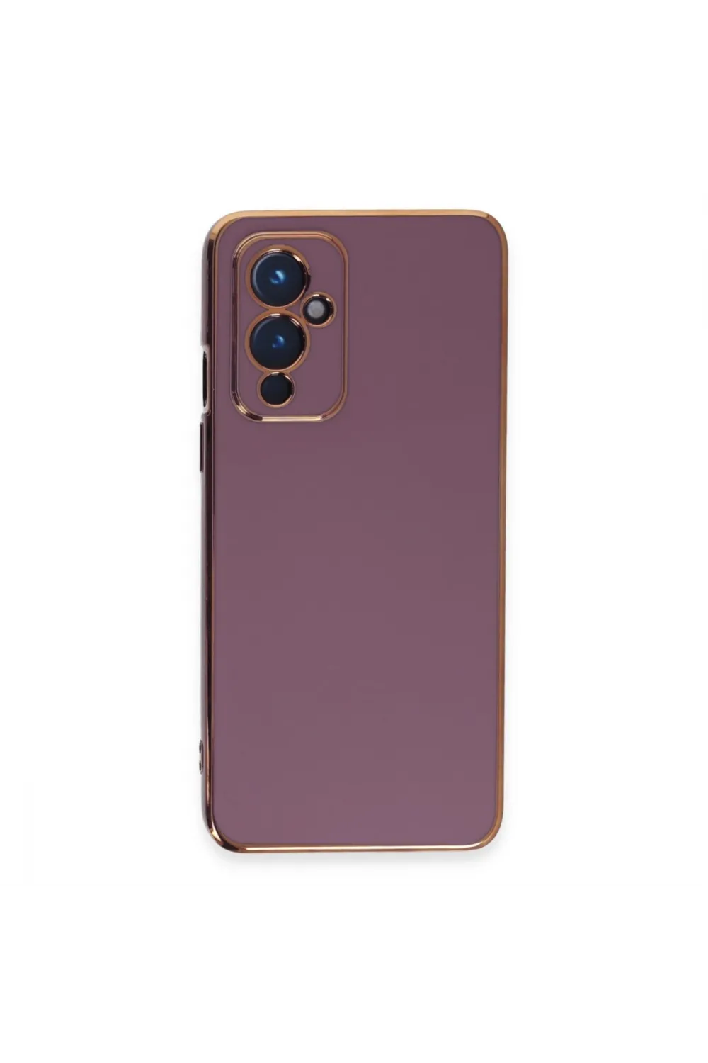 One Plus 9 Kılıf Volet Silikon - Mor
