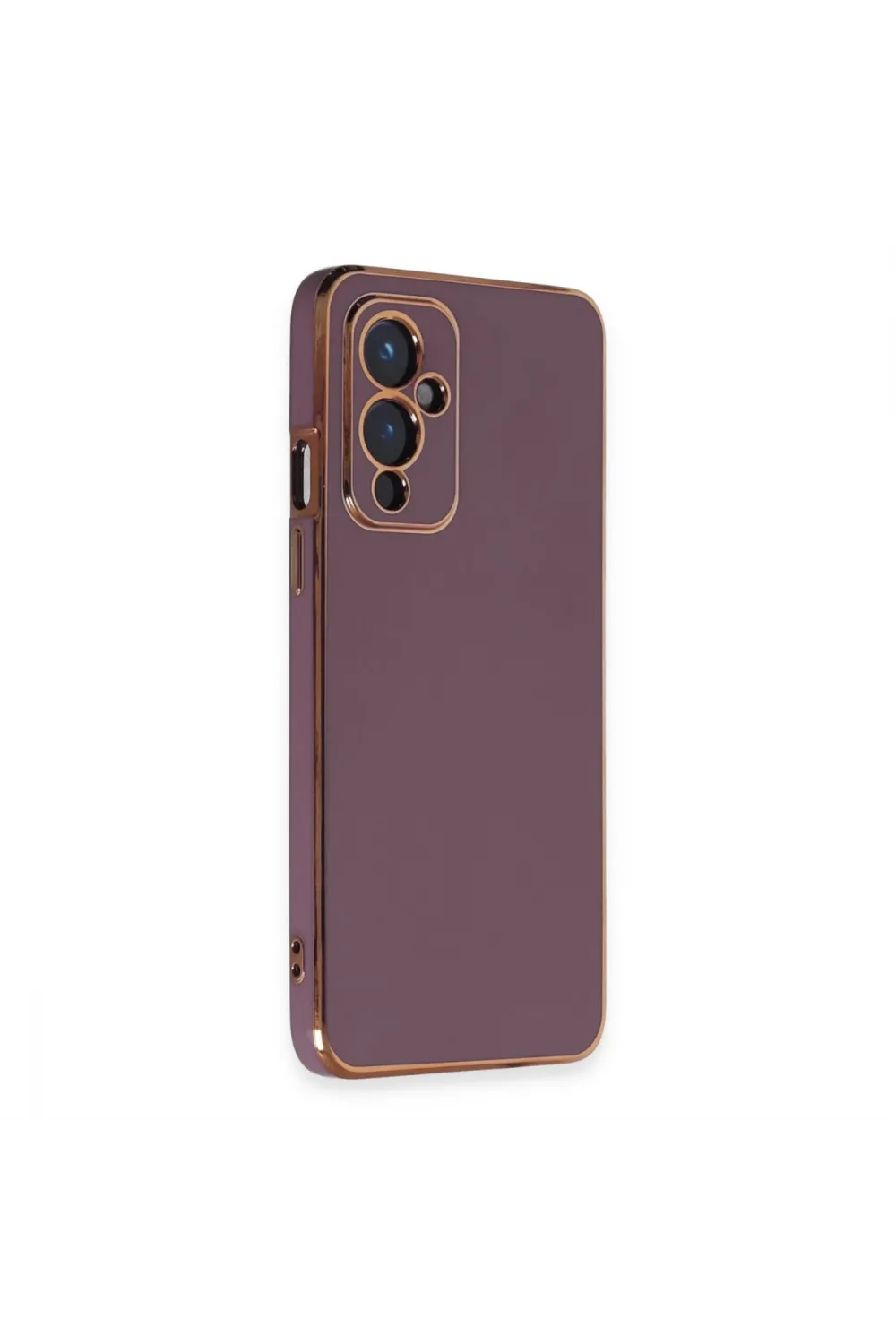 One Plus 9 Kılıf Volet Silikon - Mor