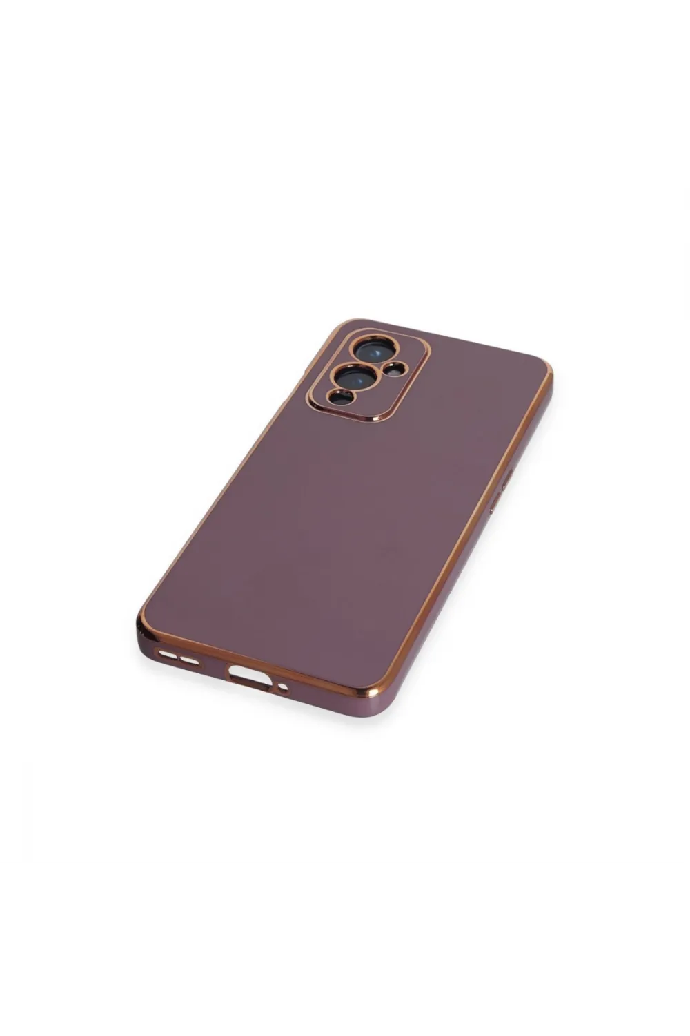 One Plus 9 Kılıf Volet Silikon - Mor