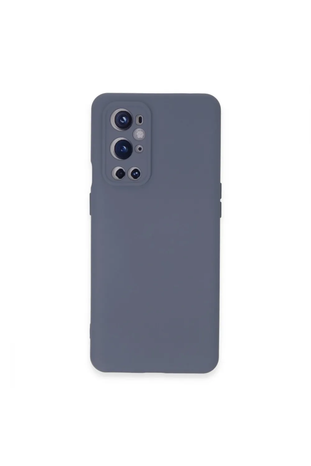 One Plus 9 Pro Kılıf Nano İçi Kadife Silikon - Gri