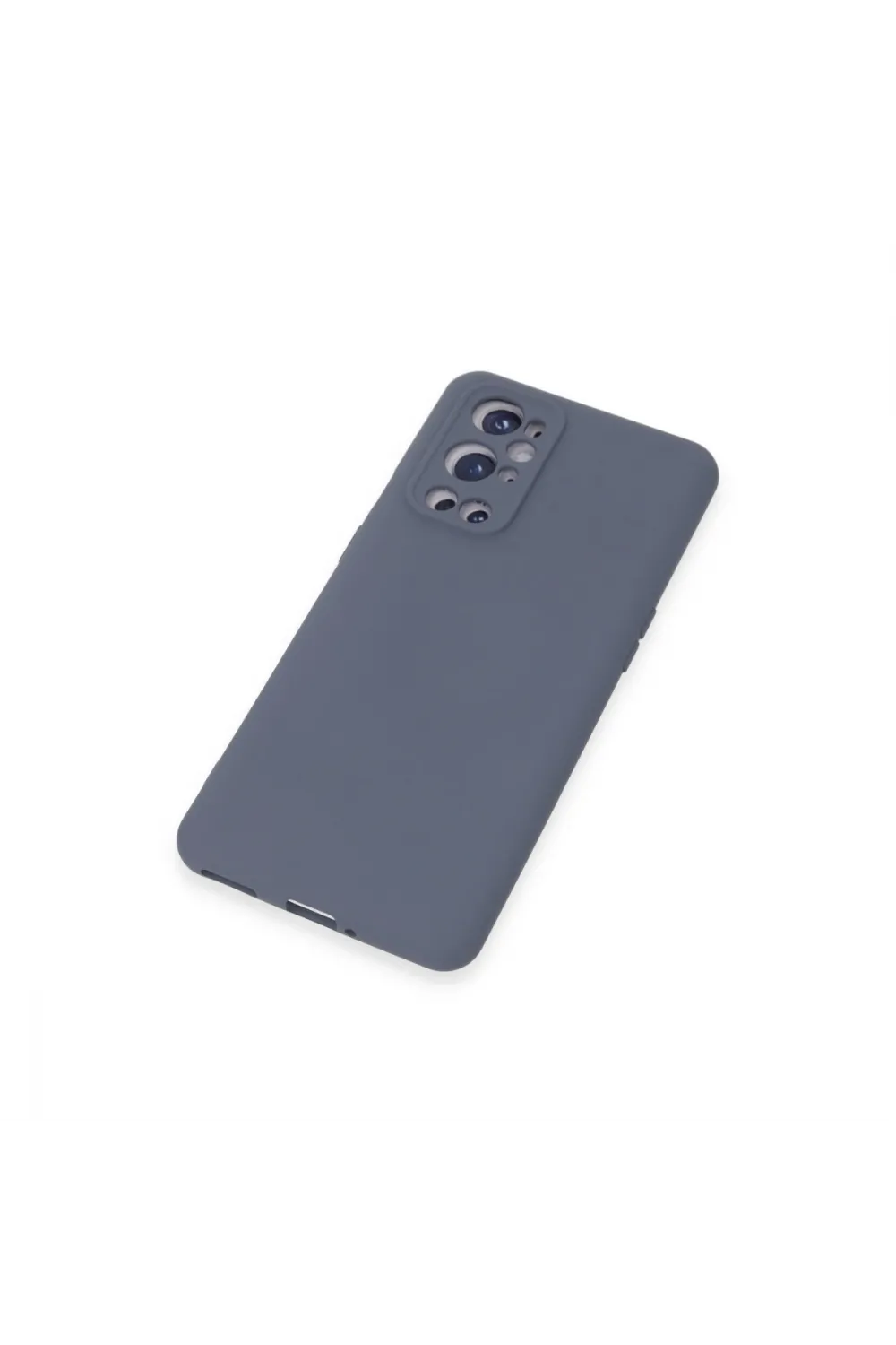 One Plus 9 Pro Kılıf Nano İçi Kadife Silikon - Gri