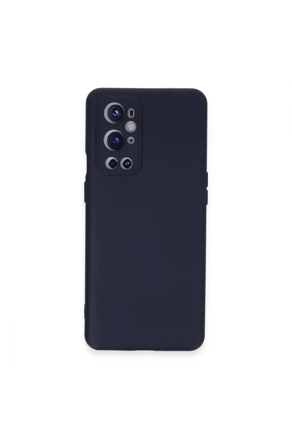 One Plus 9 Pro Kılıf Nano İçi Kadife Silikon - Lacivert