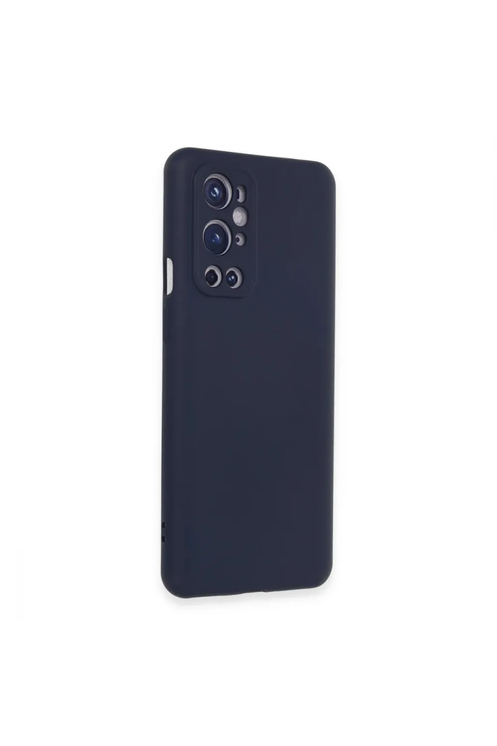 One Plus 9 Pro Kılıf Nano İçi Kadife Silikon - Lacivert
