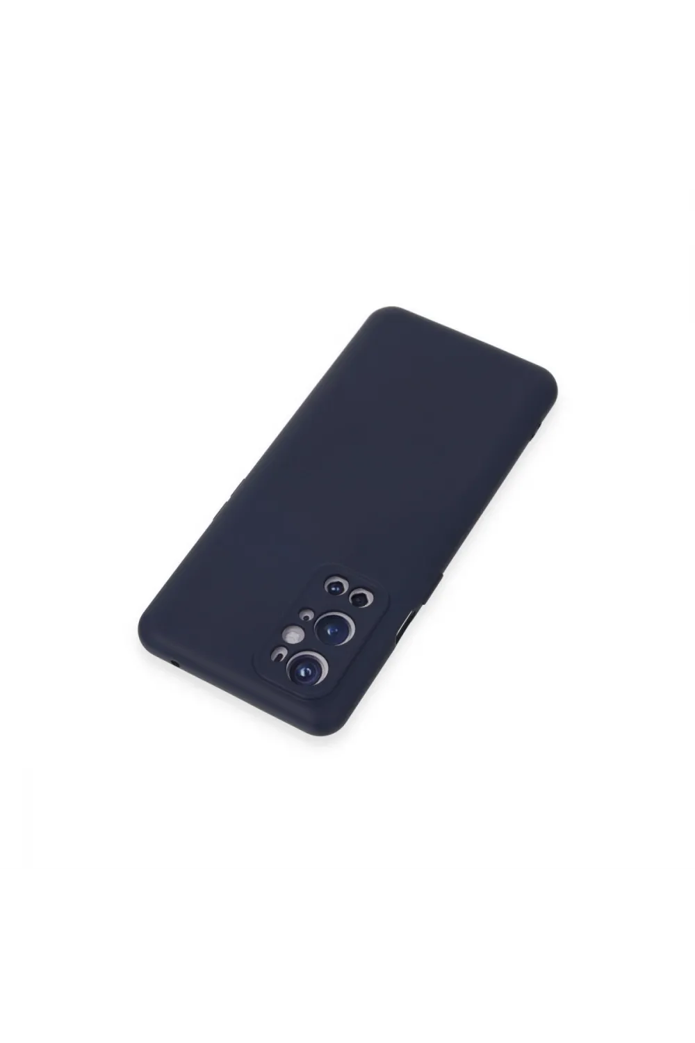 One Plus 9 Pro Kılıf Nano İçi Kadife Silikon - Lacivert