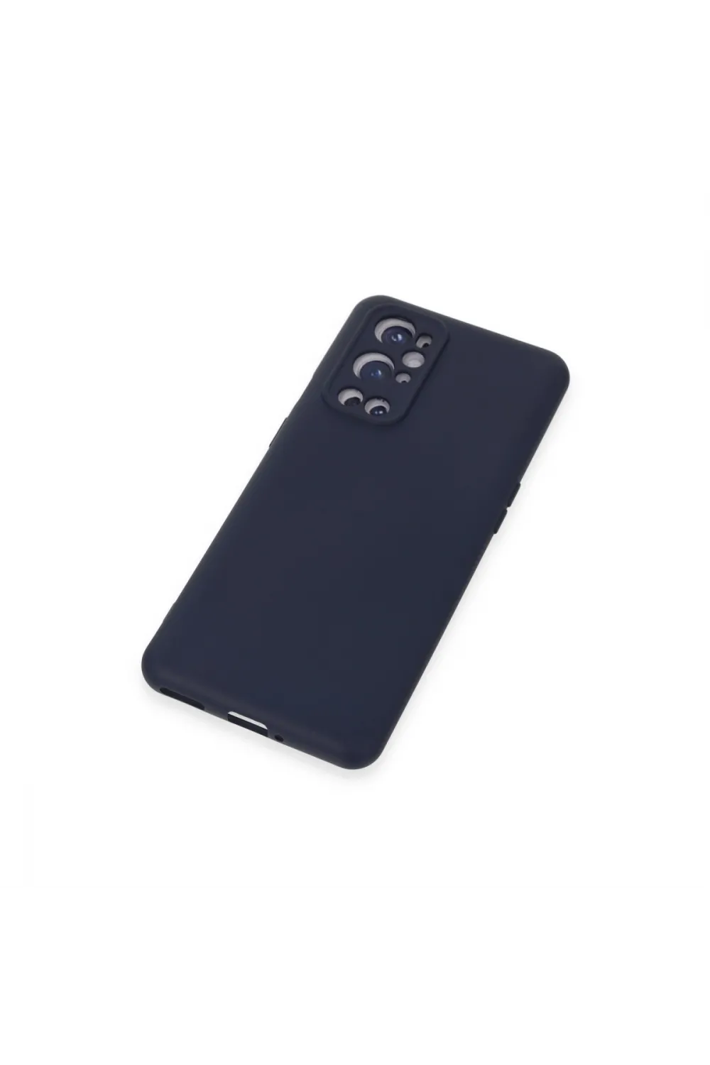 One Plus 9 Pro Kılıf Nano İçi Kadife Silikon - Lacivert