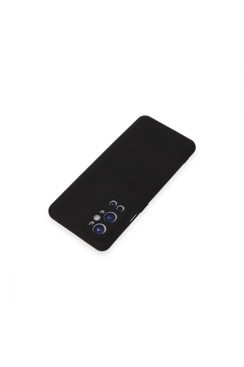 One Plus 9 Pro Kılıf Nano İçi Kadife Silikon - Siyah