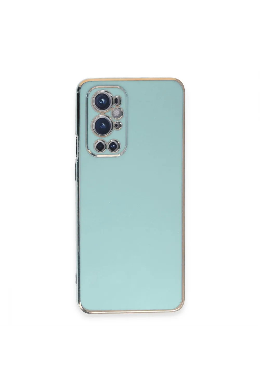 One Plus 9 Pro Kılıf Volet Silikon - Açık Yeşil