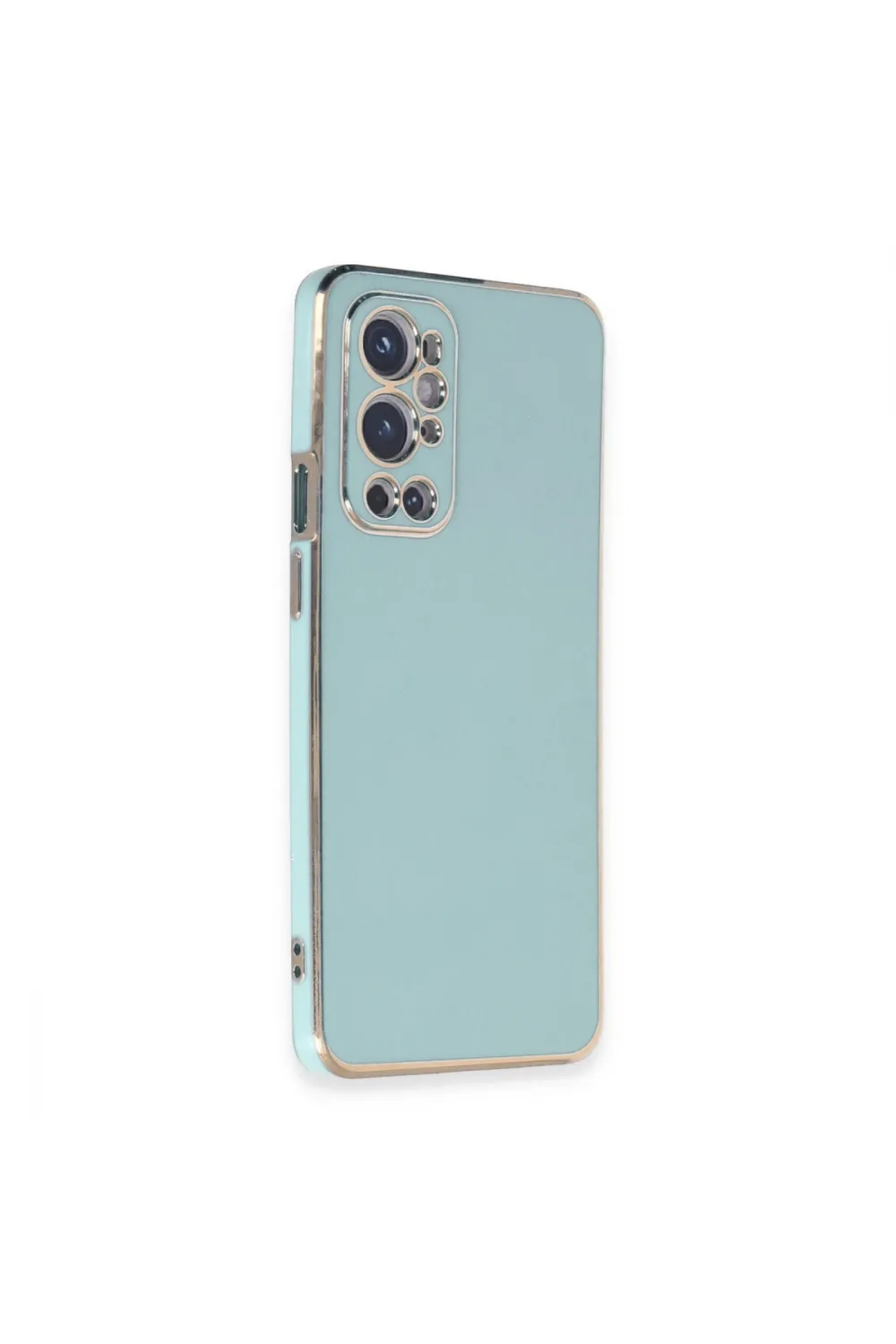 One Plus 9 Pro Kılıf Volet Silikon - Açık Yeşil