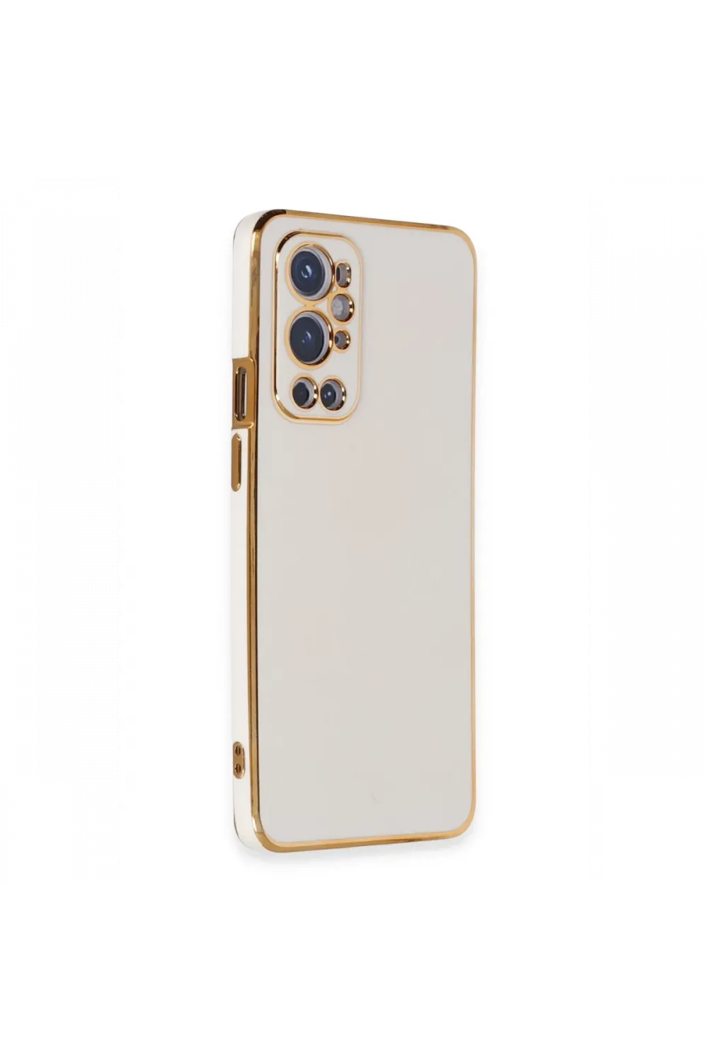 One Plus 9 Pro Kılıf Volet Silikon - Beyaz