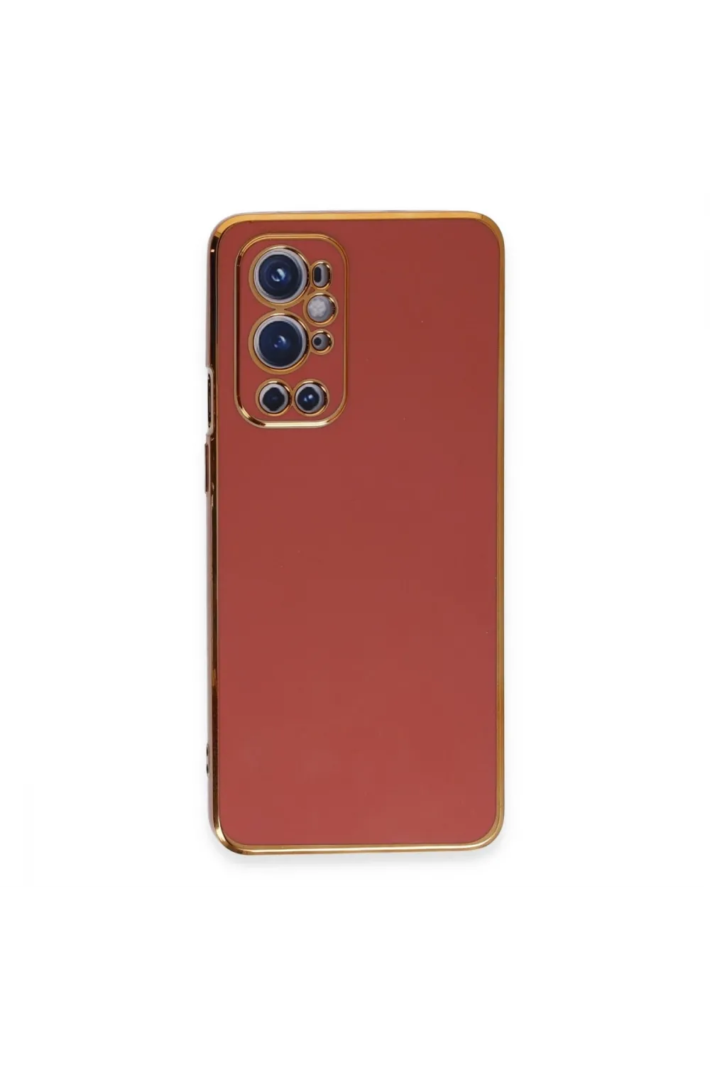 One Plus 9 Pro Kılıf Volet Silikon - Kırmızı