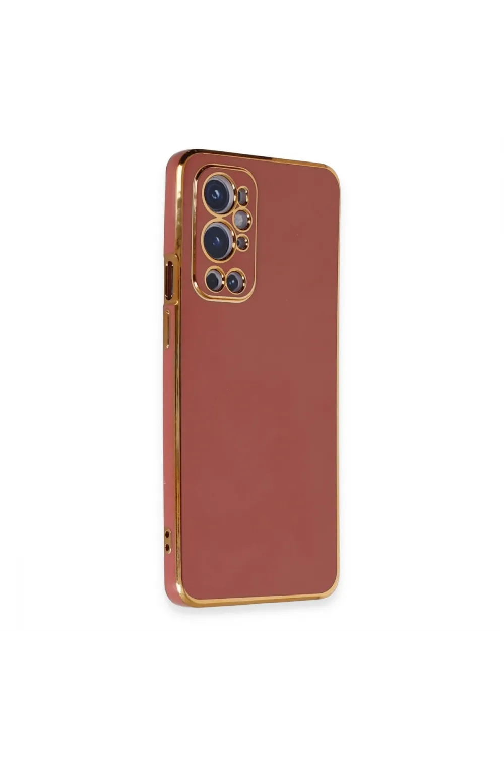 One Plus 9 Pro Kılıf Volet Silikon - Kırmızı