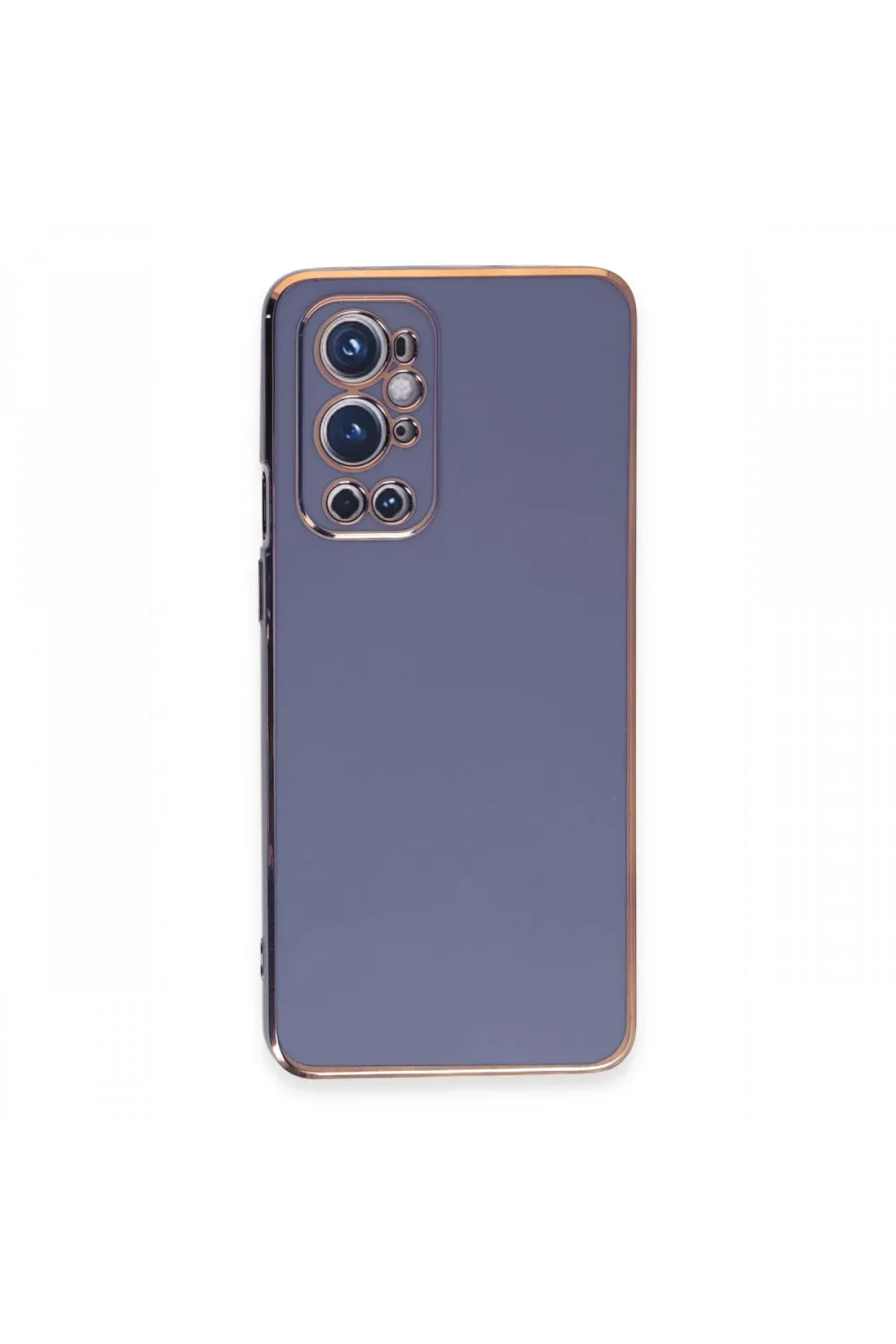 One Plus 9 Pro Kılıf Volet Silikon - Mavi