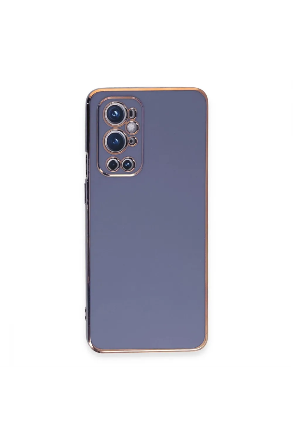 One Plus 9 Pro Kılıf Volet Silikon - Mavi