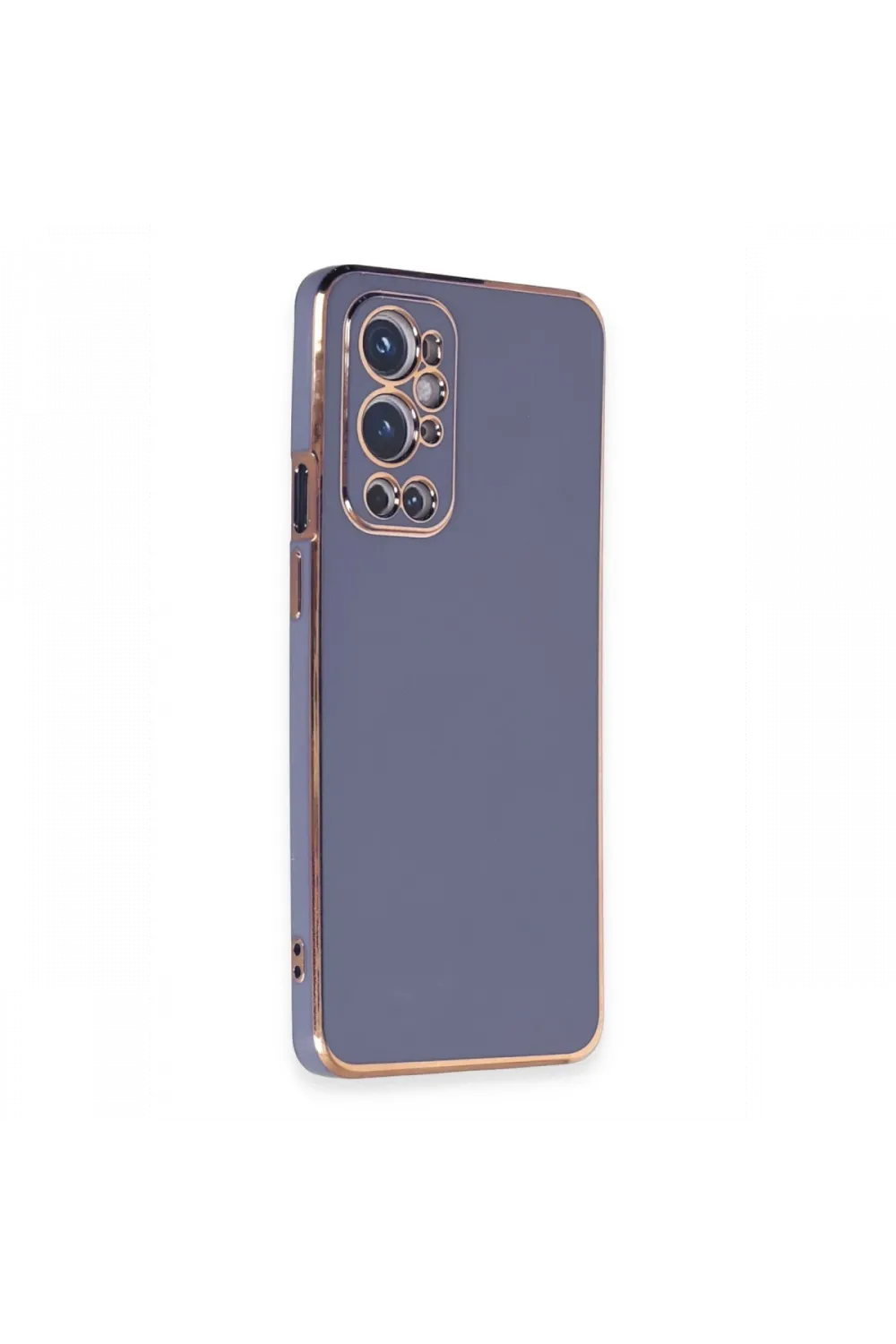 One Plus 9 Pro Kılıf Volet Silikon - Mavi