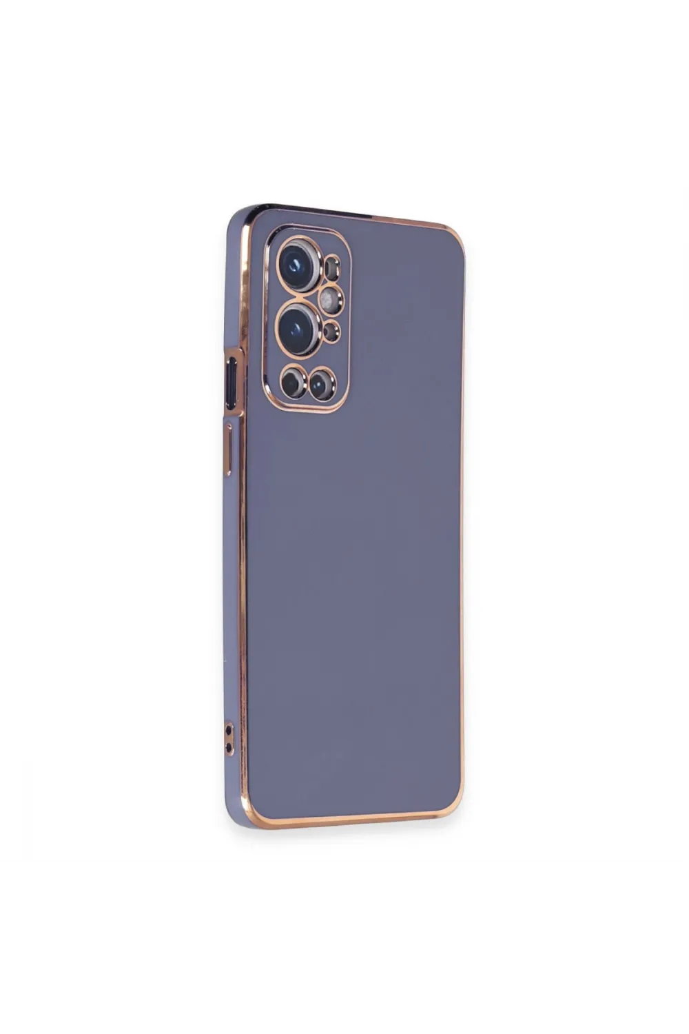 One Plus 9 Pro Kılıf Volet Silikon - Mavi