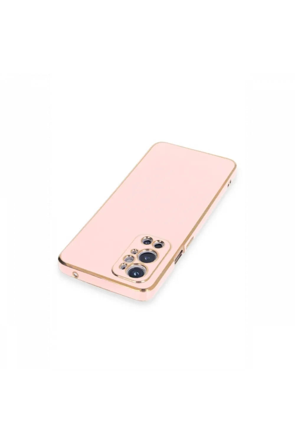 One Plus 9 Pro Kılıf Volet Silikon - Pembe