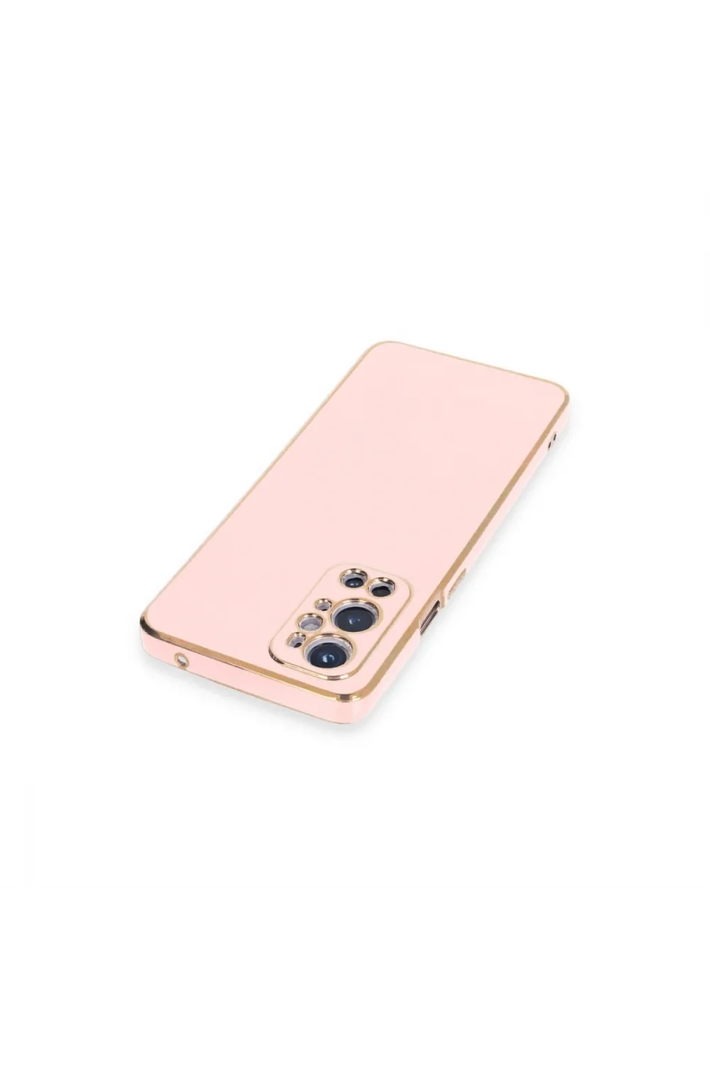 One Plus 9 Pro Kılıf Volet Silikon - Pembe
