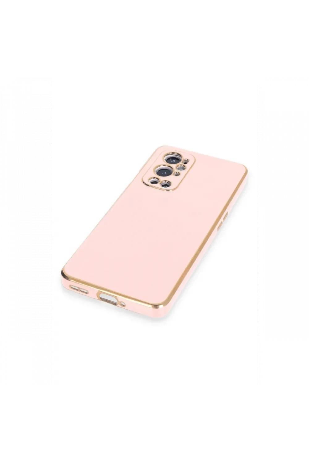 One Plus 9 Pro Kılıf Volet Silikon - Pembe