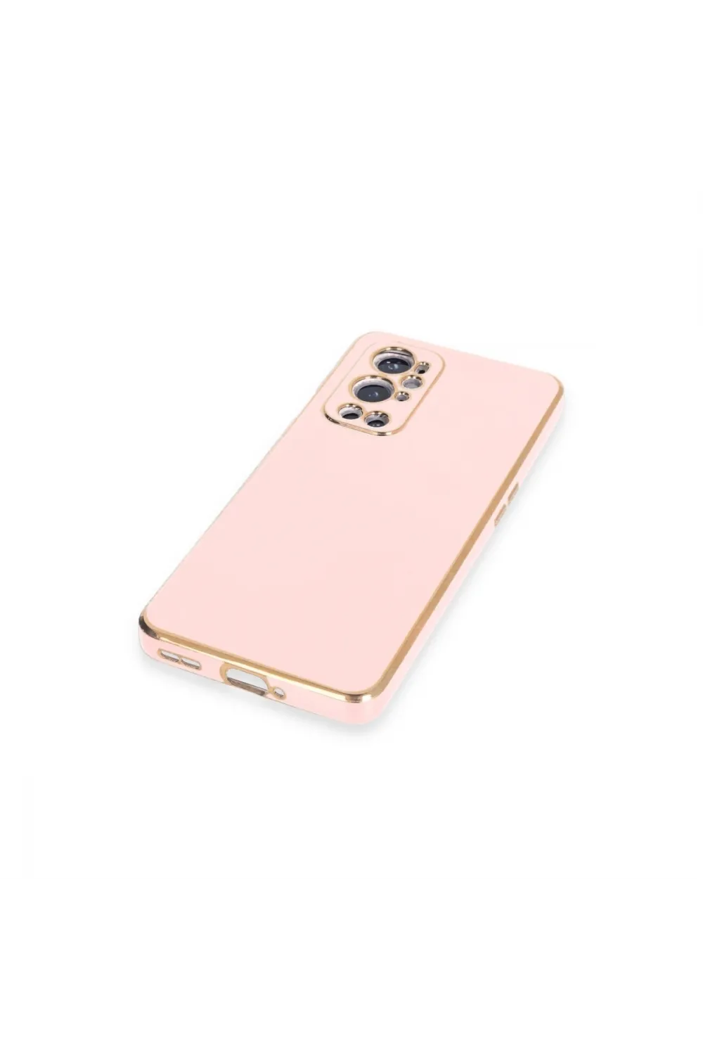 One Plus 9 Pro Kılıf Volet Silikon - Pembe