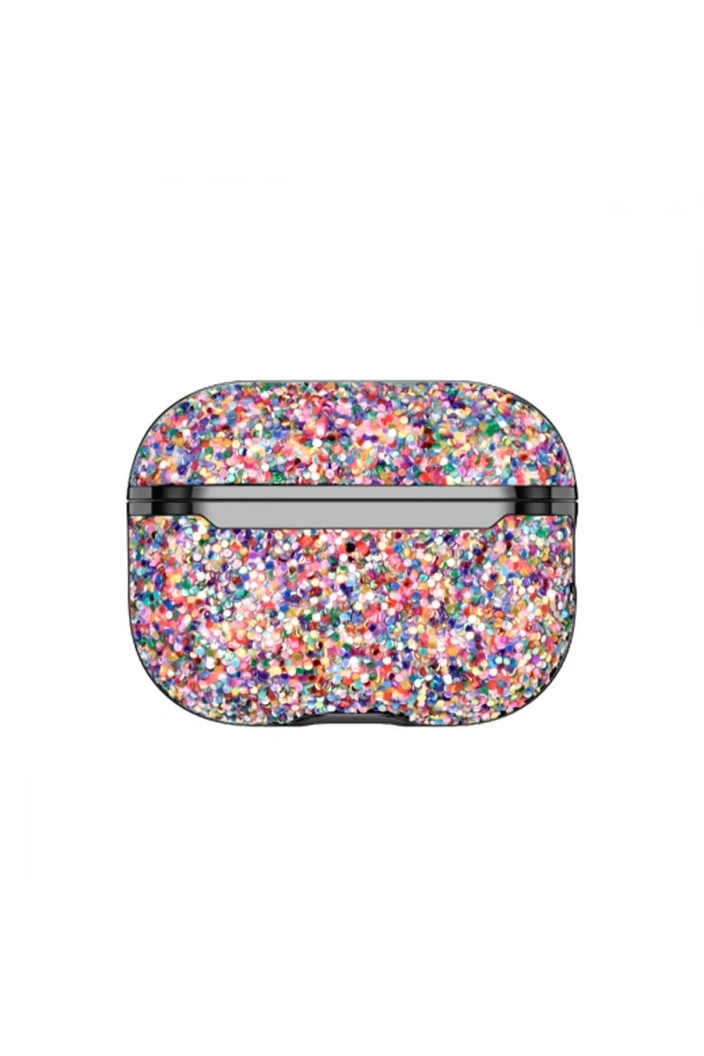 Onegif Apple Airpods Pro 2 (2.nesil) Bright Simli Airpods Kapak - Gold