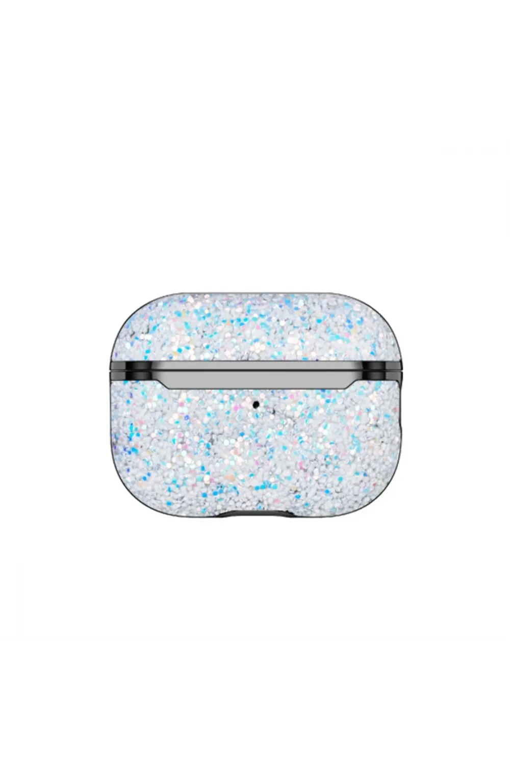 Onegif Apple Airpods Pro 2 (2.nesil) Bright Simli Airpods Kapak - Gümüş