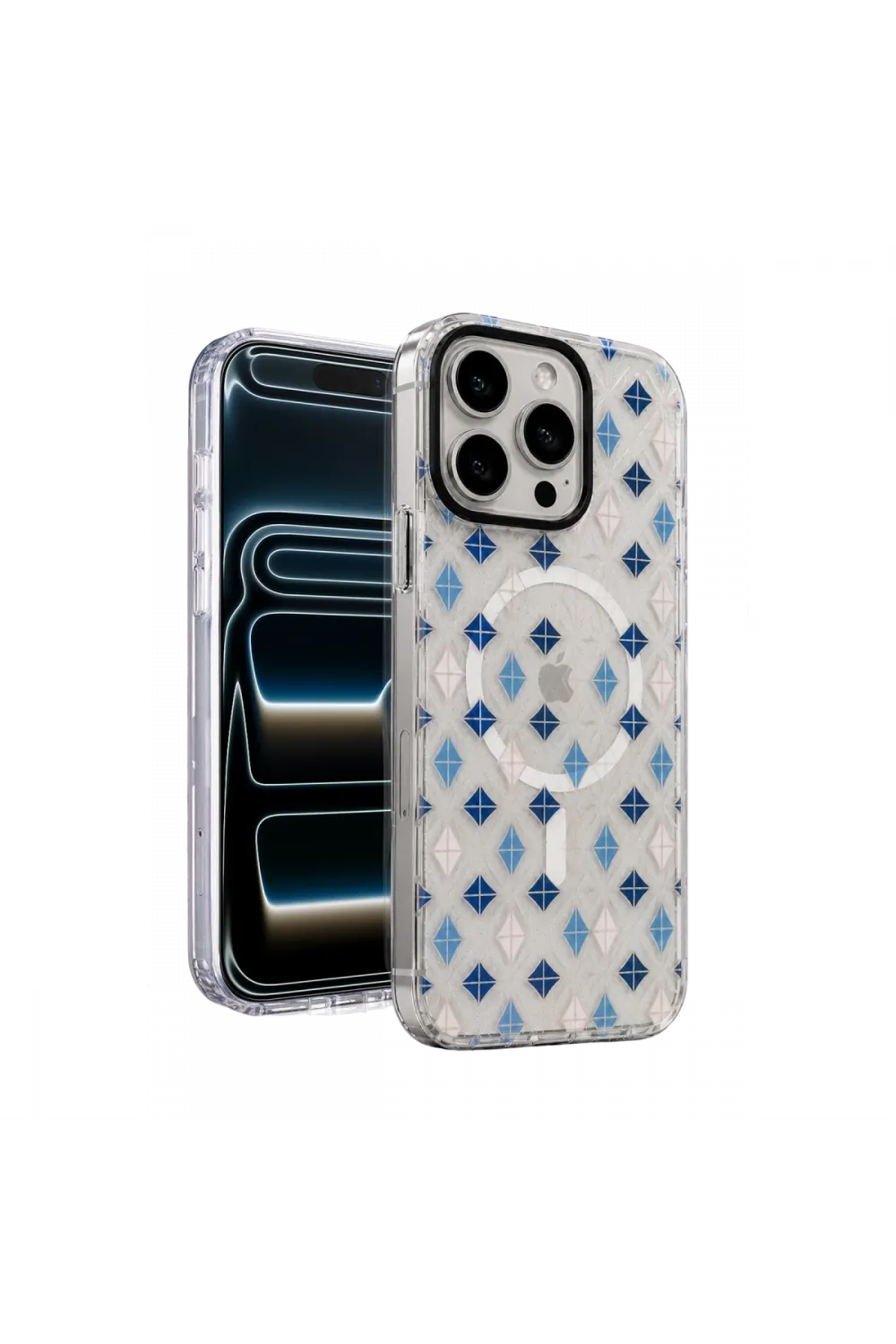 Onegif Apple İphone 16 Pro Max Desina Magsafe Kapak - Desen 4
