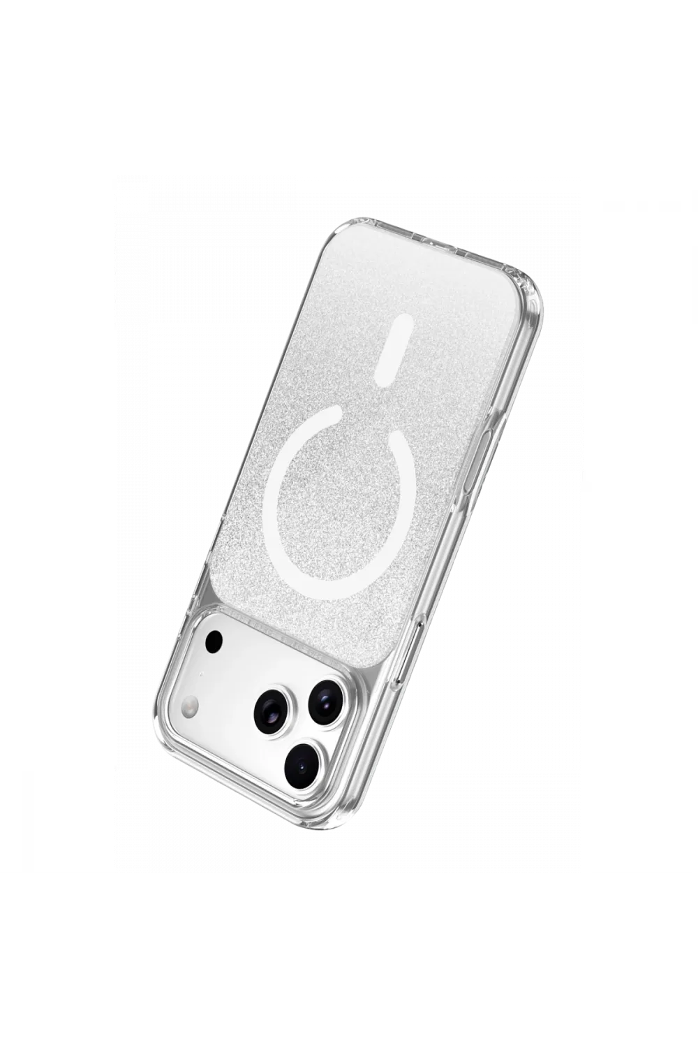 Onegif Apple İphone 17 Pro Sora Simli Magsafe Kapak - Beyaz
