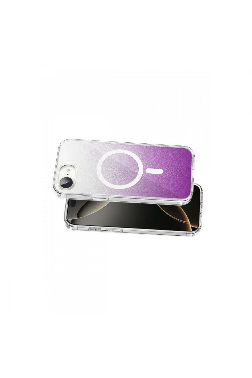 Onegif Apple İphone 17e Sora Simli Magsafe Kapak - Mor