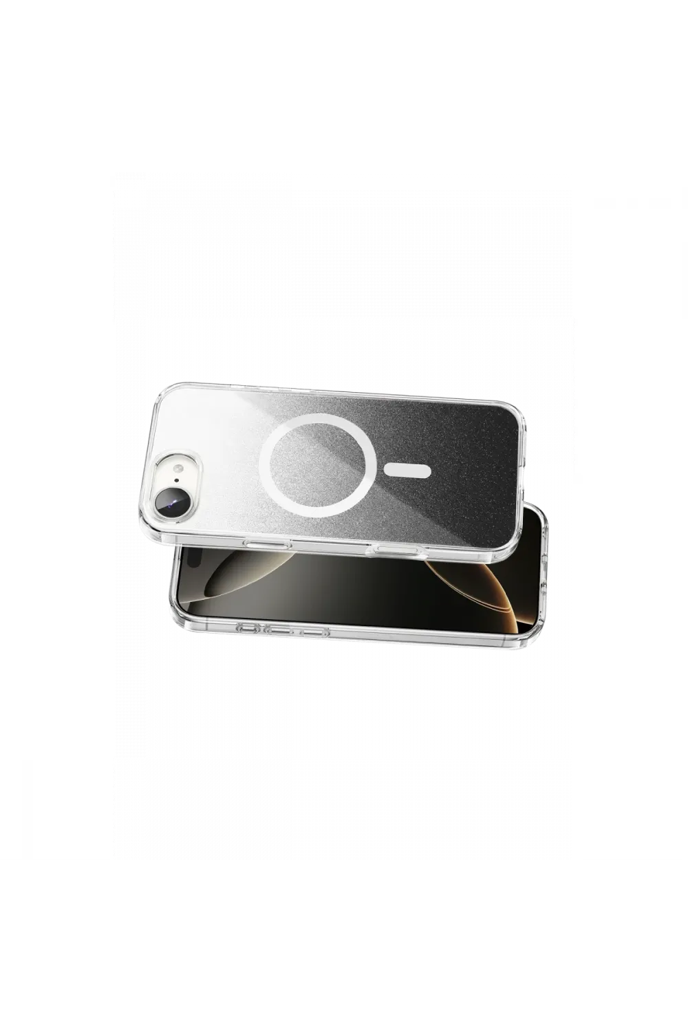 Onegif Apple İphone 17e Sora Simli Magsafe Kapak - Siyah